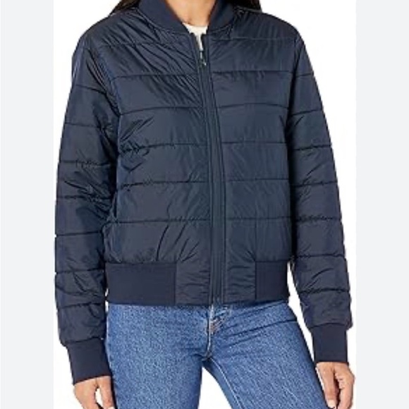 Rip Curl Jackets & Blazers - Rip Curl Reversible Navy Bomber Jacket